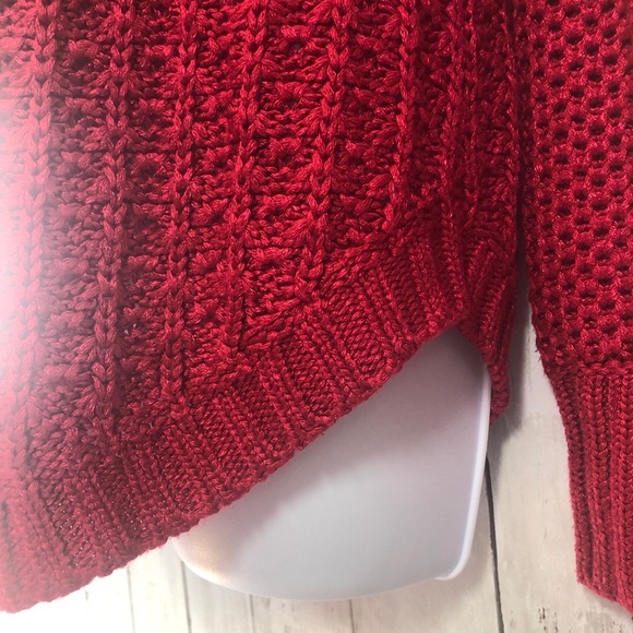 Calvin Klein Jeans Curved Hem Breathable Knit Sweater M - Picture 5 of 9